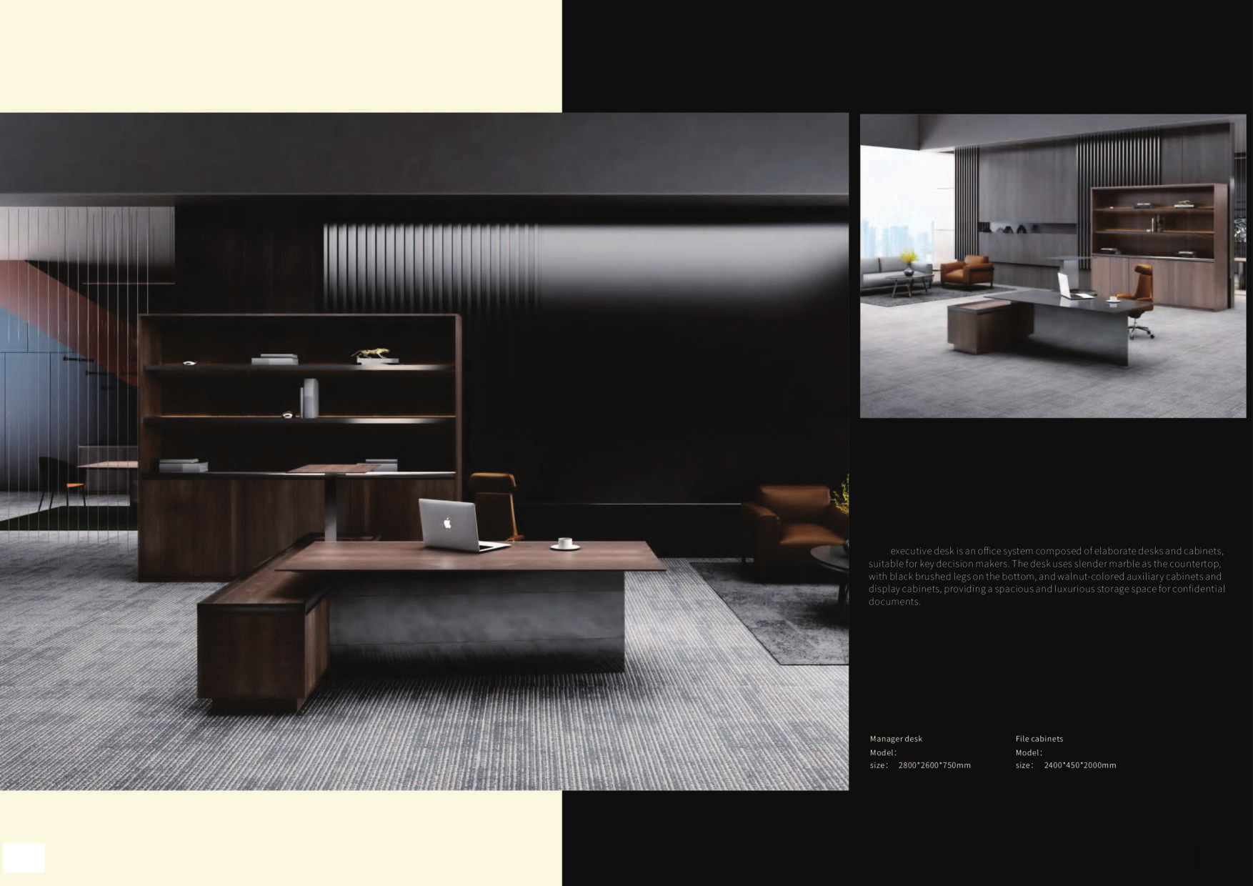 HOLZ Manager Desk