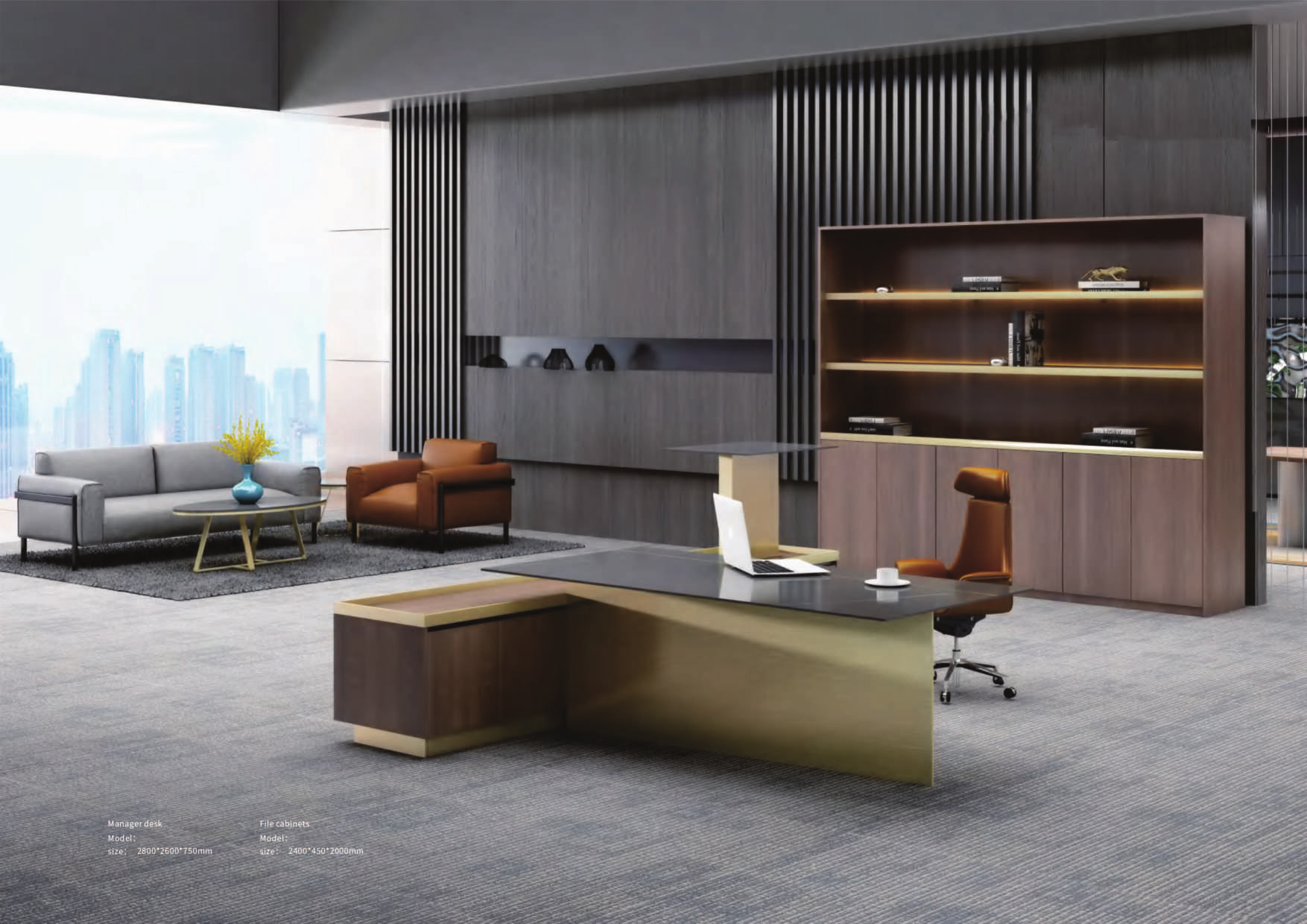 HOLZ Manager Desk